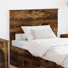vidaXL Headboard Smoked Oak Engineered wood 1