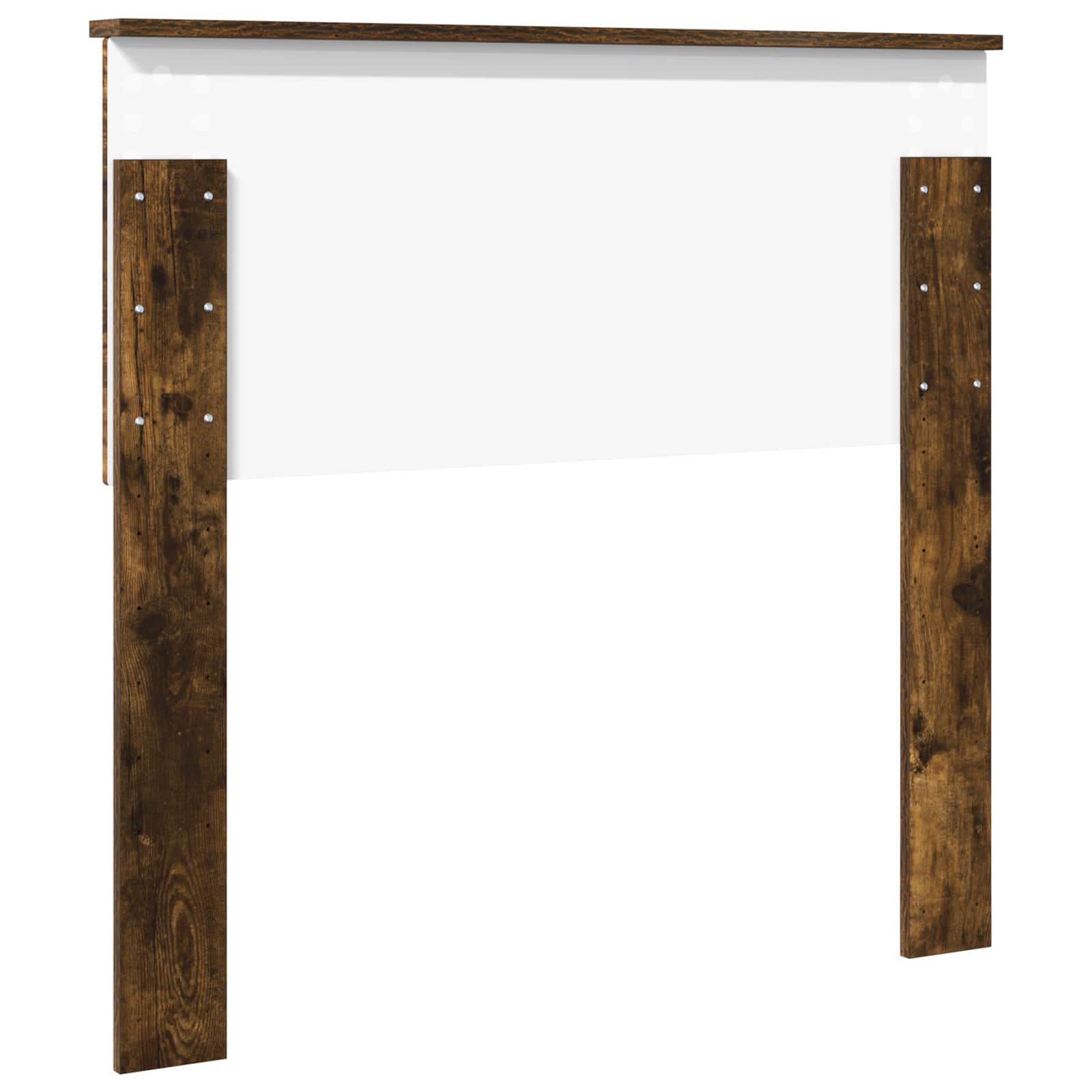 vidaXL Headboard Smoked Oak Engineered wood 6