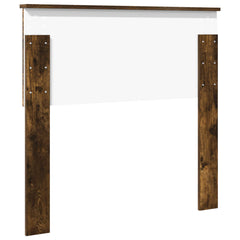 vidaXL Headboard Smoked Oak Engineered wood 6