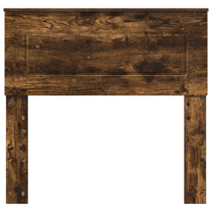 vidaXL Headboard Smoked Oak Engineered wood 4