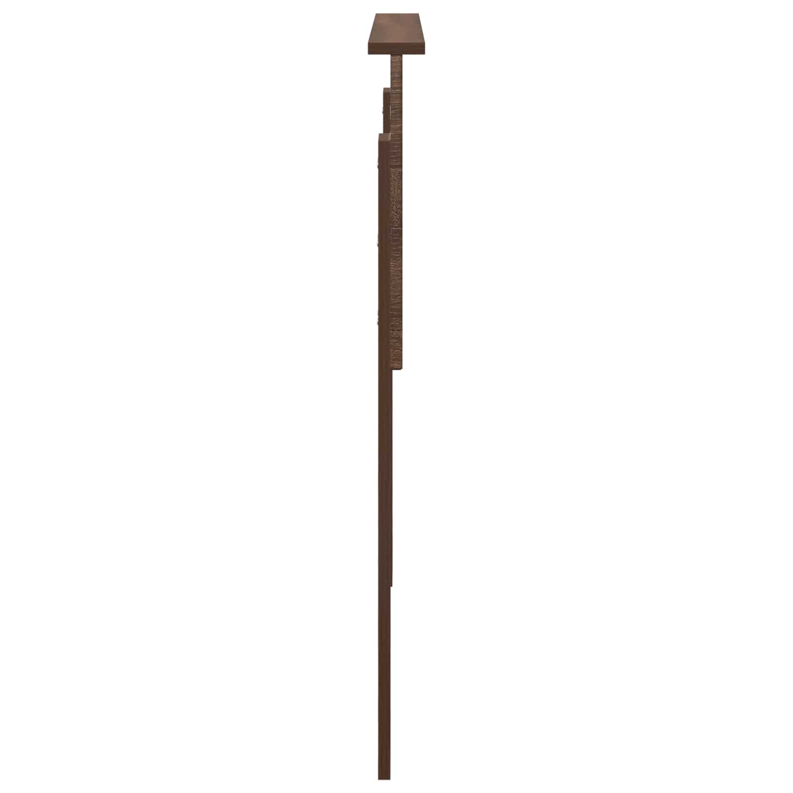 vidaXL Headboard Brown Oak Engineered wood 5
