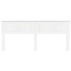 vidaXL Headboard White Engineered wood 4