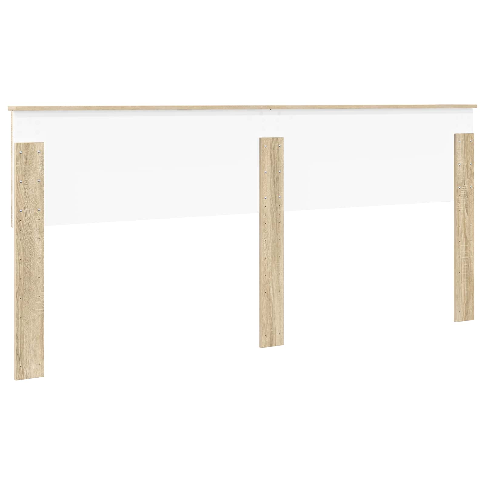 vidaXL Headboard Sonoma Oak Engineered wood 6