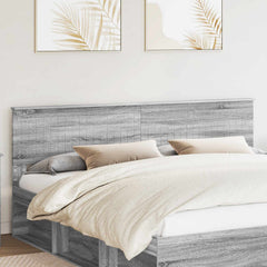vidaXL Headboard Grey Sonoma Engineered wood 1