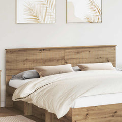 vidaXL Headboard Artisan Oak Engineered wood 1