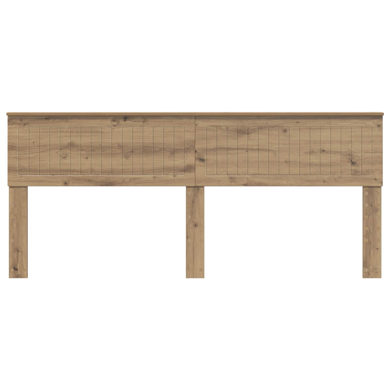 vidaXL Headboard Artisan Oak Engineered wood 4