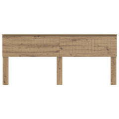 vidaXL Headboard Artisan Oak Engineered wood 4
