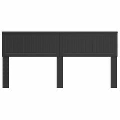 vidaXL Headboard Black Oak Engineered wood 4