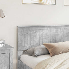 vidaXL Headboard Concrete Grey Engineered wood 3