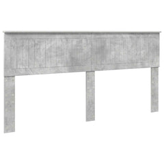 vidaXL Headboard Concrete Grey Engineered wood 2
