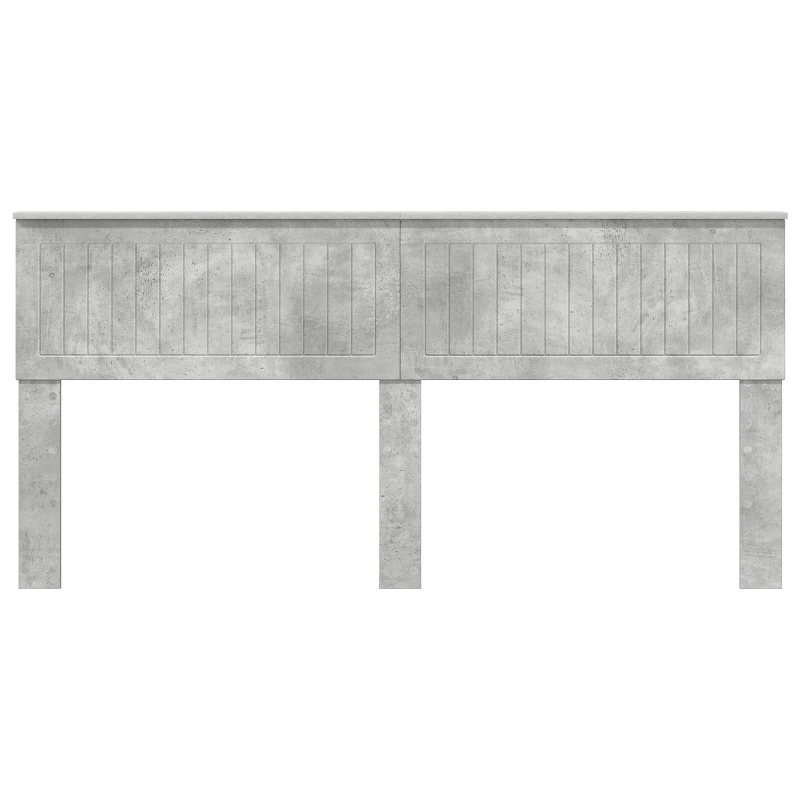 vidaXL Headboard Concrete Grey Engineered wood 4