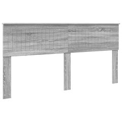 vidaXL Headboard Grey Sonoma Engineered wood 2