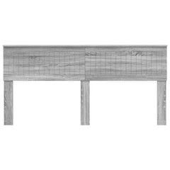 vidaXL Headboard Grey Sonoma Engineered wood 4