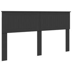 vidaXL Headboard Black Oak Engineered wood 2