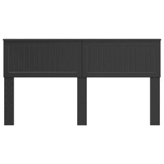 vidaXL Headboard Black Oak Engineered wood 4