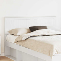 vidaXL Headboard White Engineered wood 1
