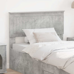 vidaXL Headboard Concrete Grey Engineered wood 1