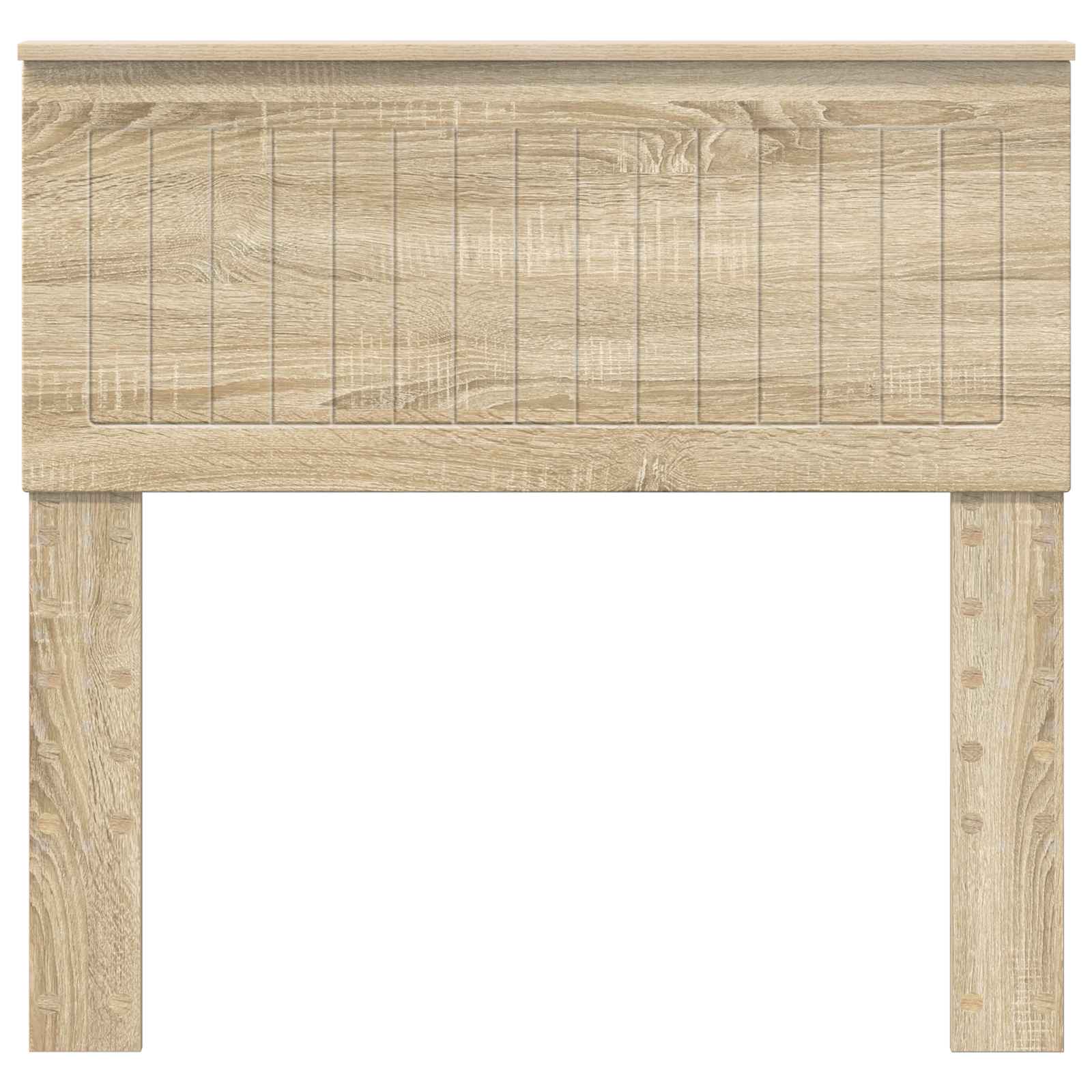 vidaXL Headboard Sonoma Oak Engineered wood 4