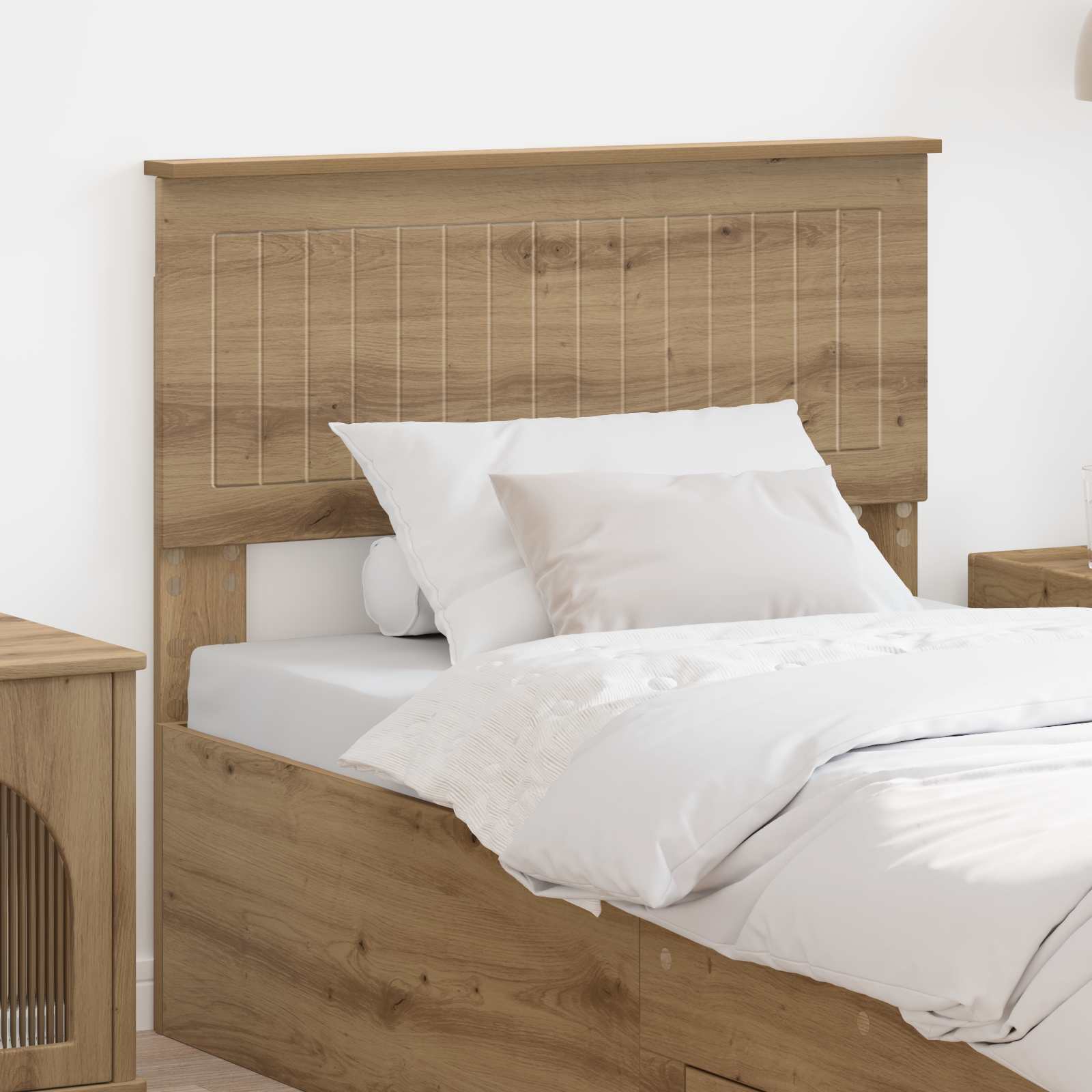 vidaXL Headboard Artisan Oak Engineered wood 1
