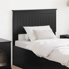 vidaXL Headboard Black Oak Engineered wood 1