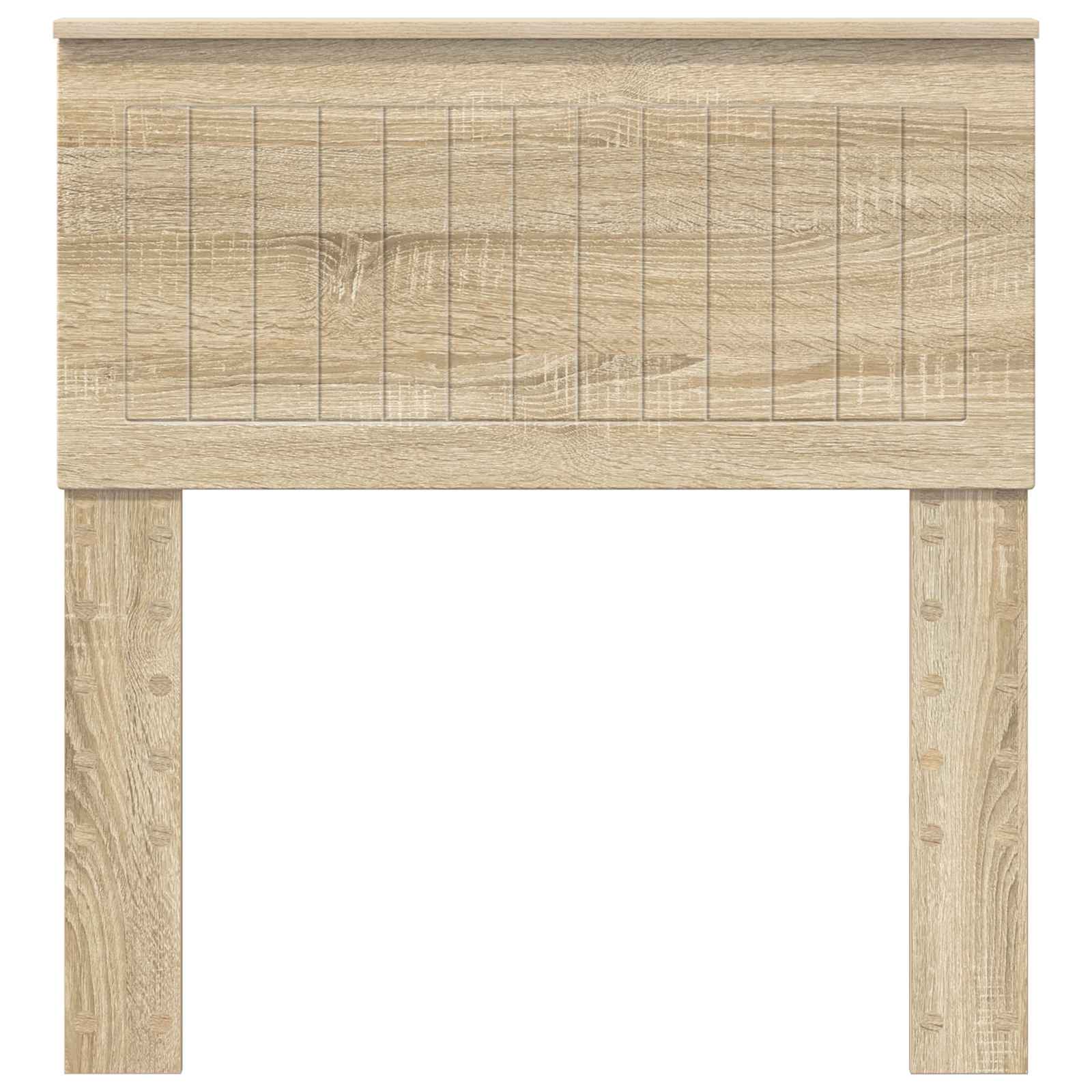 vidaXL Headboard Sonoma Oak Engineered wood 4