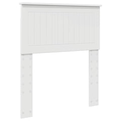 vidaXL Headboard White Engineered wood 2
