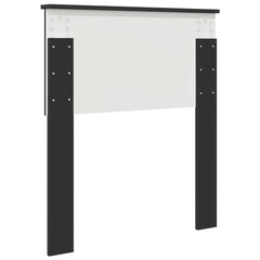 vidaXL Headboard Black Oak Engineered wood 6