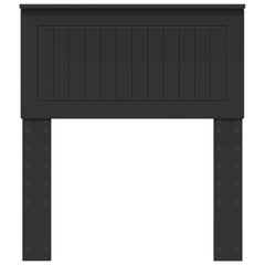 vidaXL Headboard Black Oak Engineered wood 4