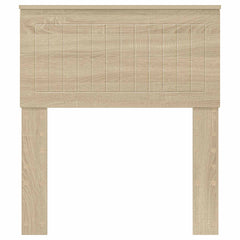 vidaXL Headboard Sonoma Oak Engineered wood 4