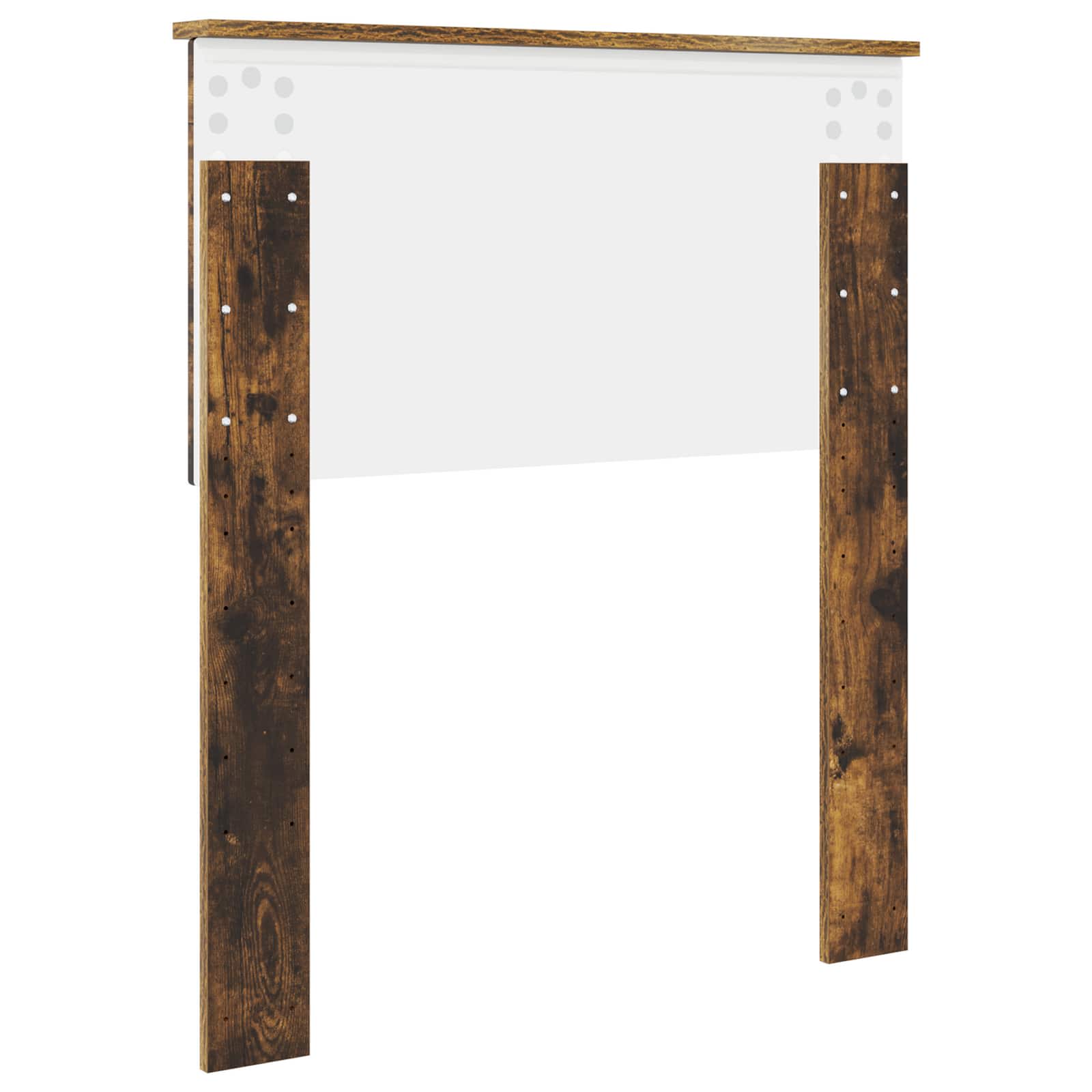 vidaXL Headboard Smoked Oak Engineered wood 6