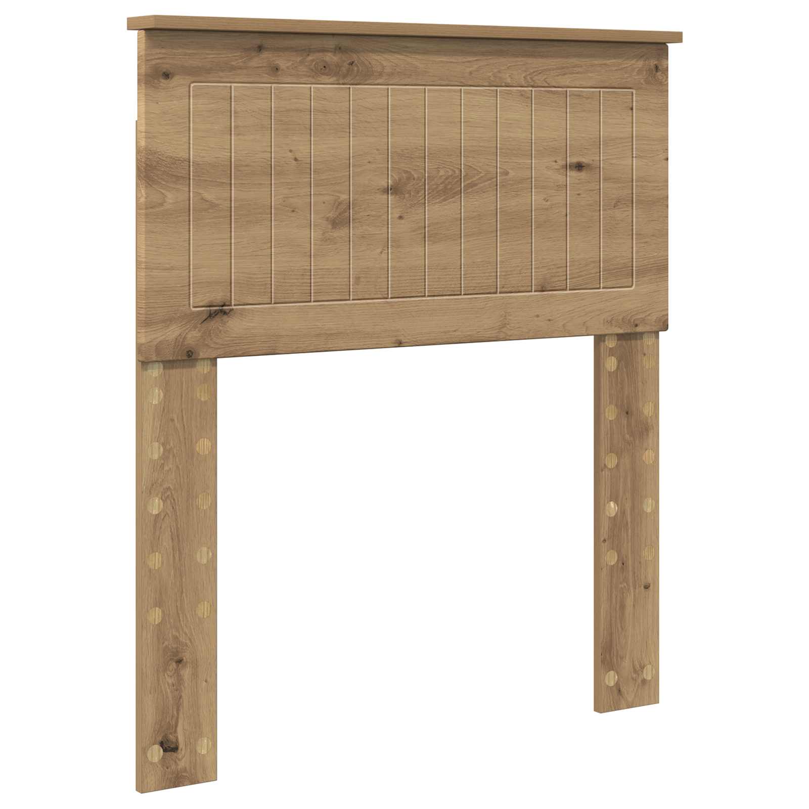 vidaXL Headboard Artisan Oak Engineered wood 2