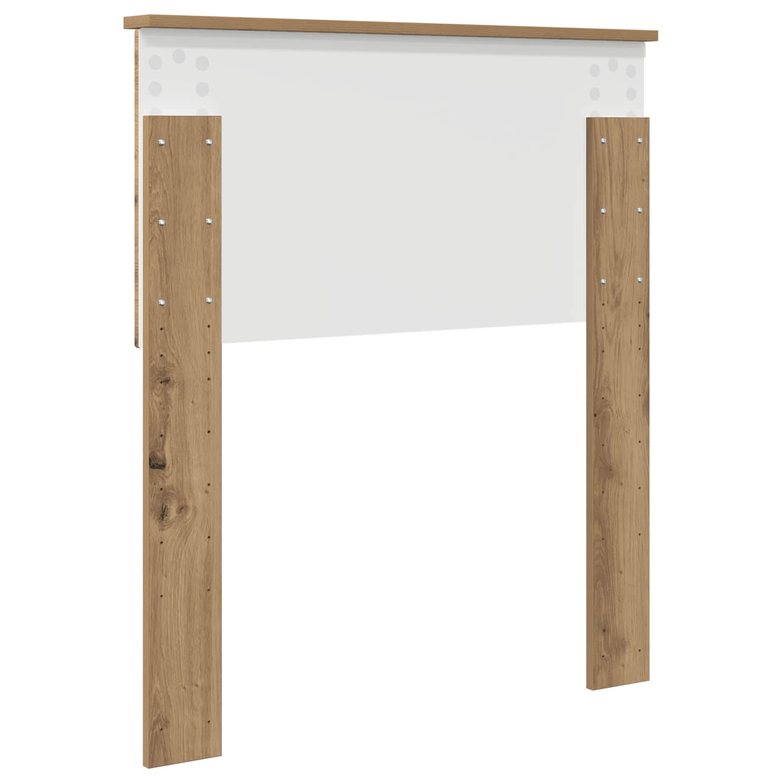vidaXL Headboard Artisan Oak Engineered wood 6