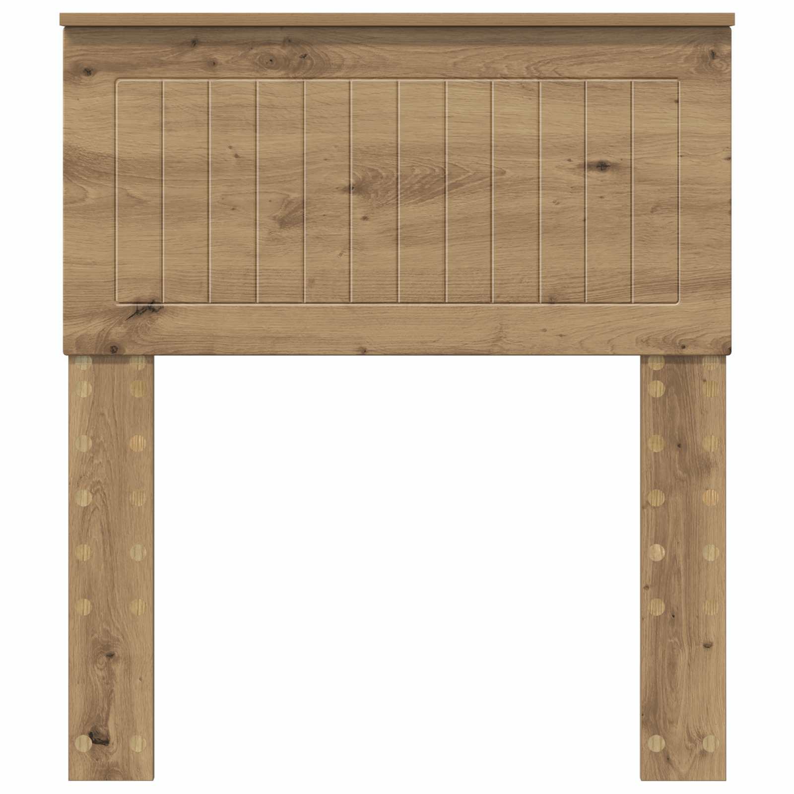 vidaXL Headboard Artisan Oak Engineered wood 4