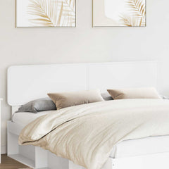 vidaXL Headboard White Engineered wood 1