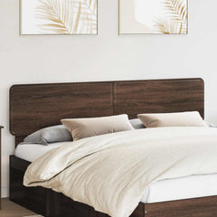 vidaXL Headboard Brown Oak Engineered wood 1