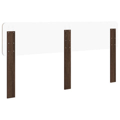 vidaXL Headboard Brown Oak Engineered wood 6