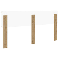 vidaXL Headboard Artisan Oak Engineered wood 6