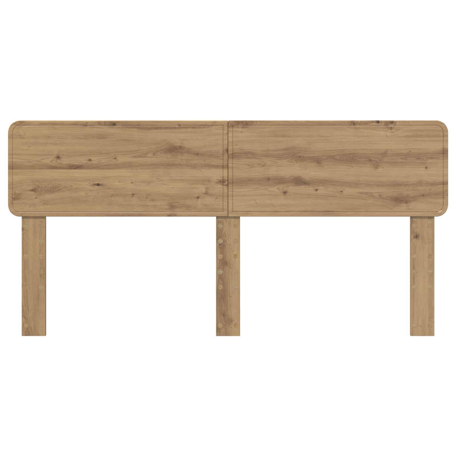vidaXL Headboard Artisan Oak Engineered wood 4