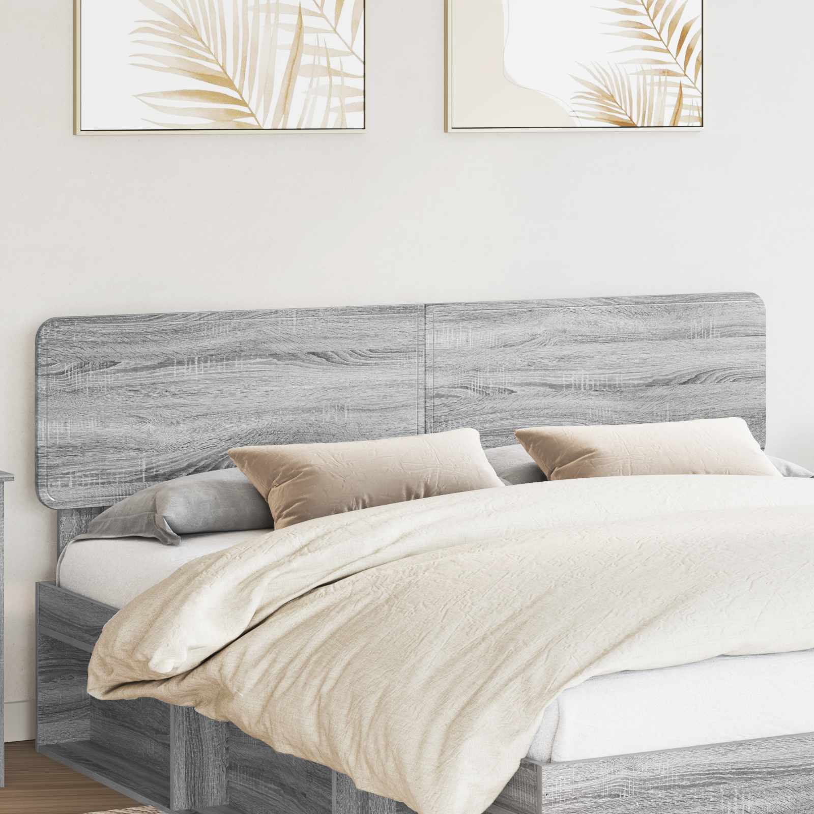 vidaXL Headboard Grey Sonoma Engineered wood 1