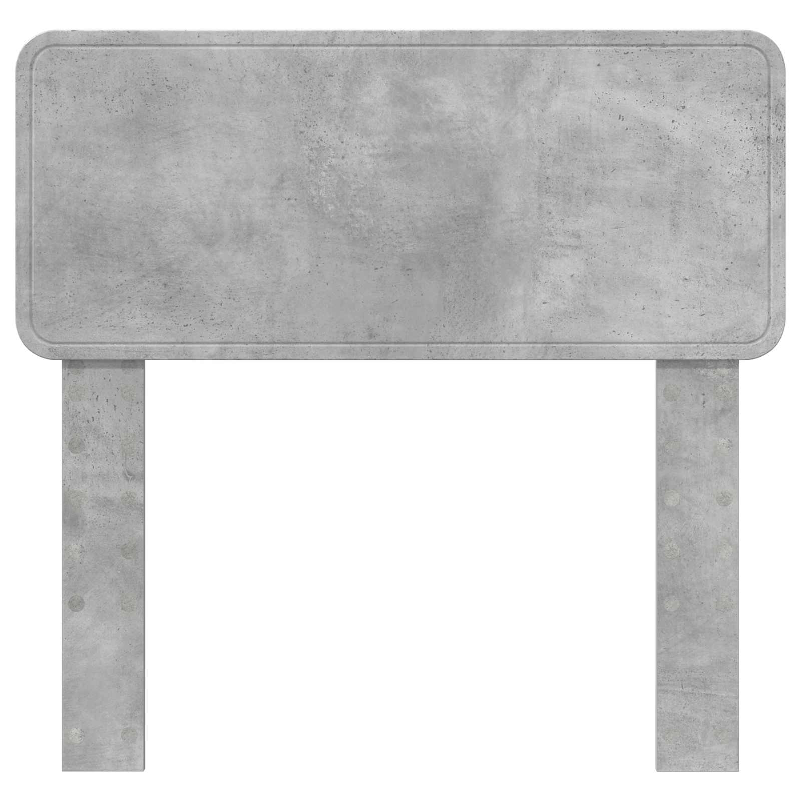 vidaXL Headboard Concrete Grey Engineered wood 4