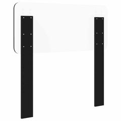 vidaXL Headboard Black Oak Engineered wood 6