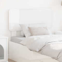 vidaXL Headboard Gloss White Engineered wood 1