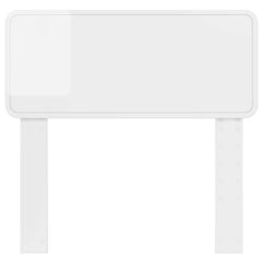 vidaXL Headboard Gloss White Engineered wood 4