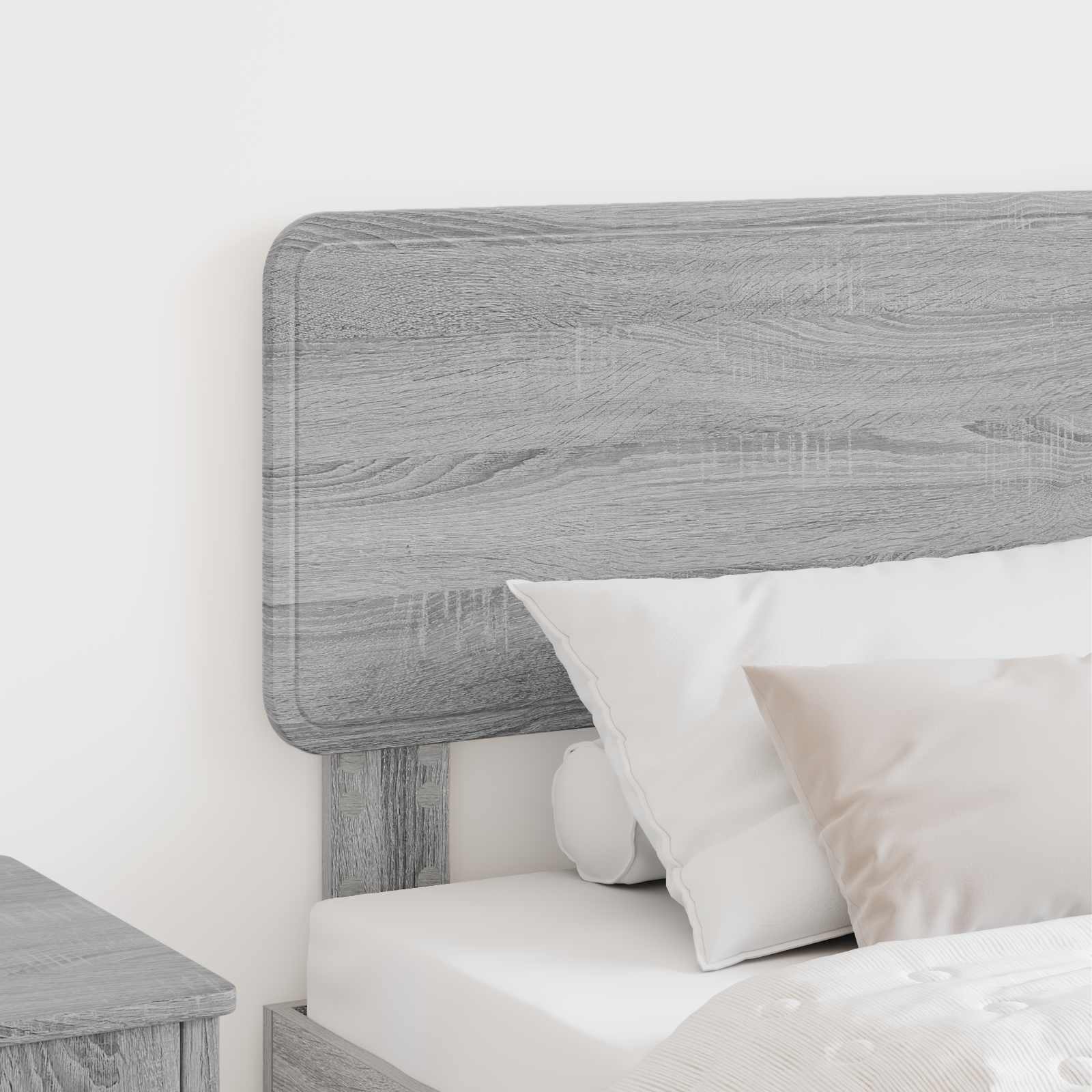 vidaXL Headboard Grey Sonoma Engineered wood 3