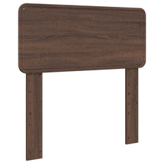 vidaXL Headboard Brown Oak Engineered wood 2
