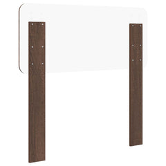 vidaXL Headboard Brown Oak Engineered wood 6
