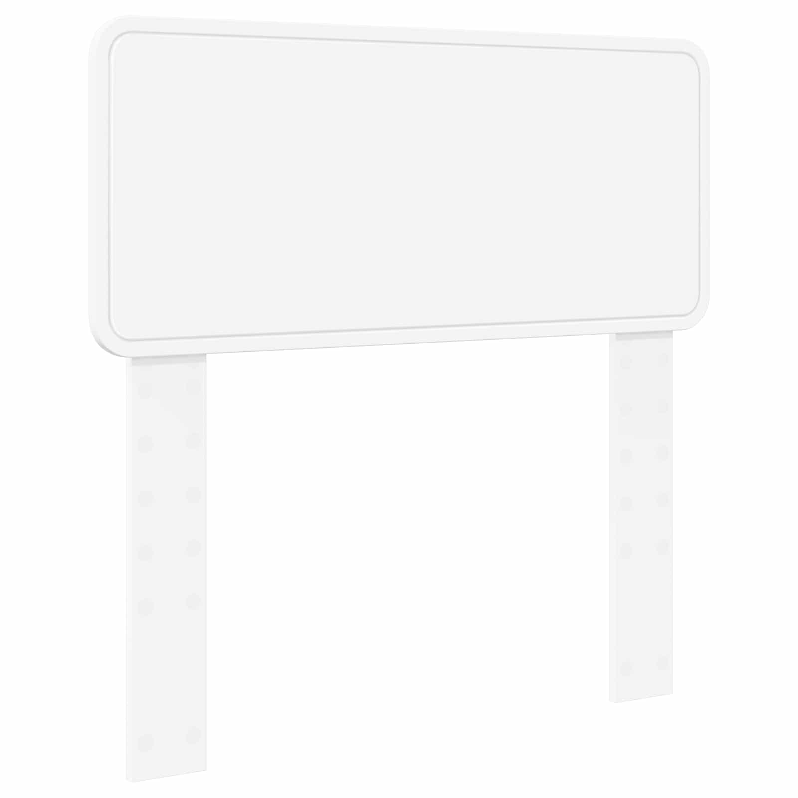 vidaXL Headboard White Engineered wood 2