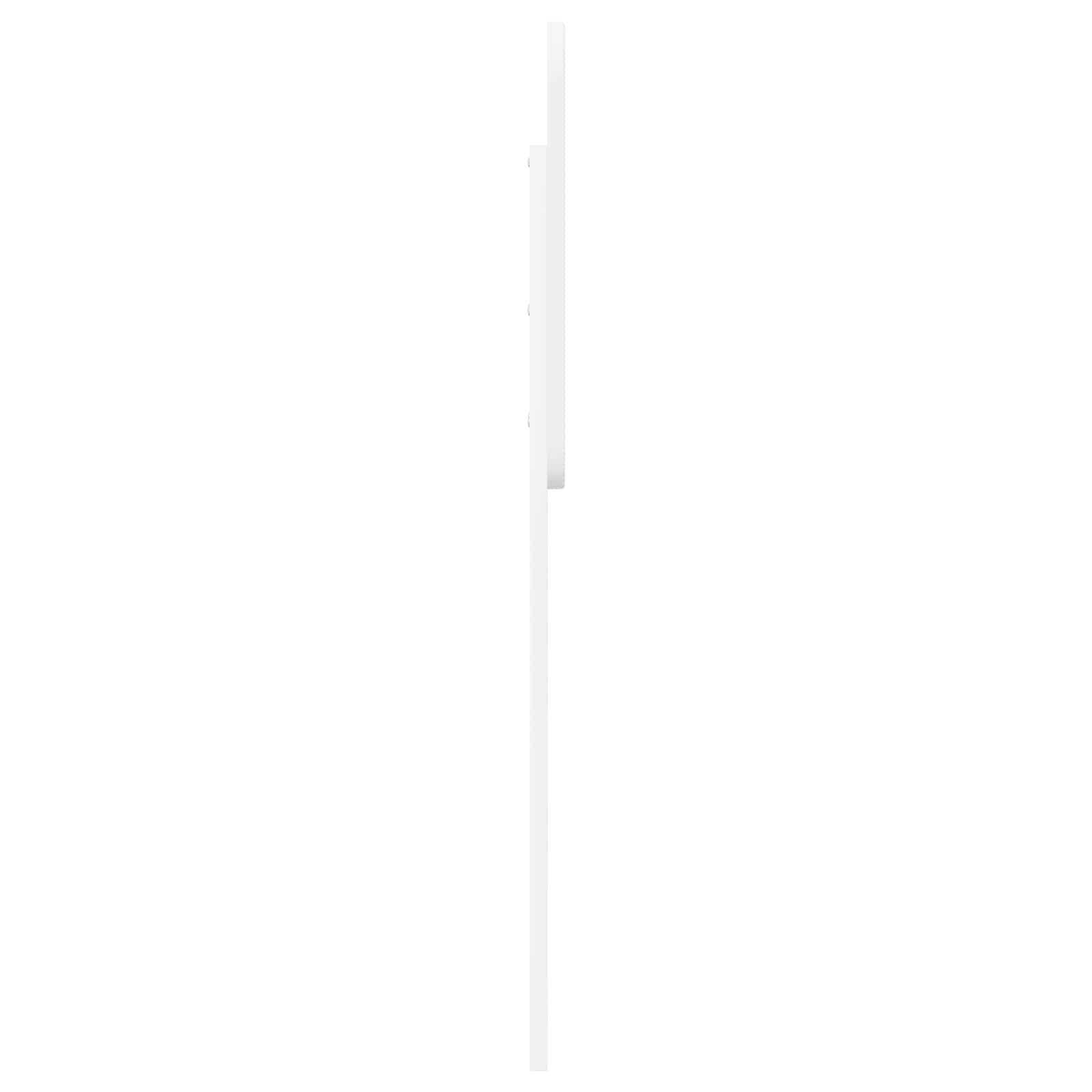 vidaXL Headboard White Engineered wood 5
