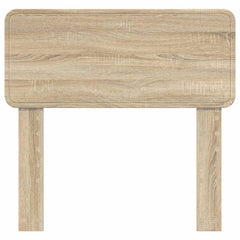 vidaXL Headboard Sonoma Oak Engineered wood 4