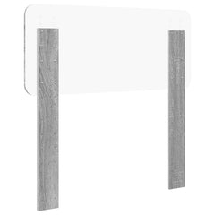 vidaXL Headboard Grey Sonoma Engineered wood 6